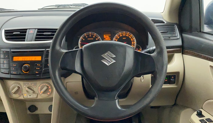 2014 Maruti Swift Dzire VXI, Petrol, Manual, 78,256 km, Steering Wheel Close Up