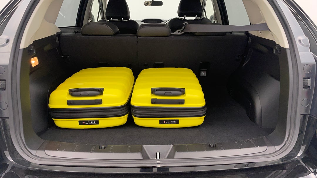 Boot Inside View with Luggage