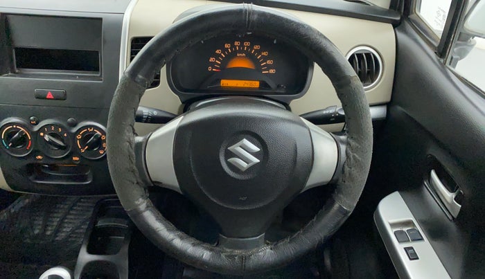 2015 Maruti Wagon R 1.0 LXI, Petrol, Manual, 24,414 km, Steering Wheel Close Up