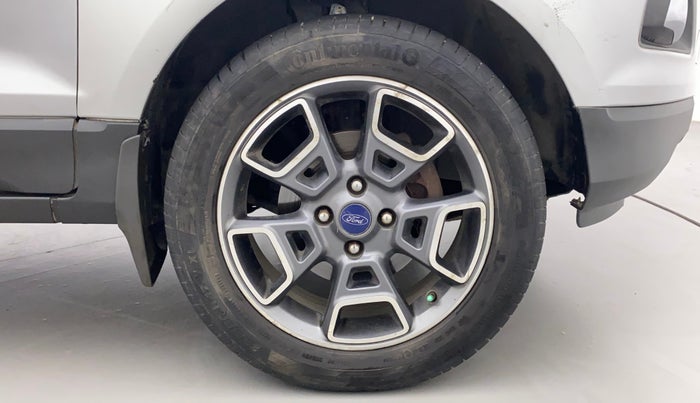 2017 Ford Ecosport TITANIUM+ 1.5L DIESEL, Diesel, Manual, 1,05,290 km, Right Front Wheel
