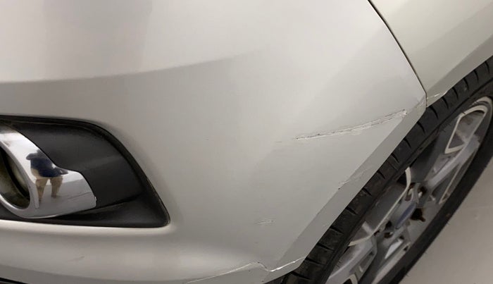 2017 Ford Ecosport TITANIUM+ 1.5L DIESEL, Diesel, Manual, 1,05,172 km, Front bumper - Minor scratches