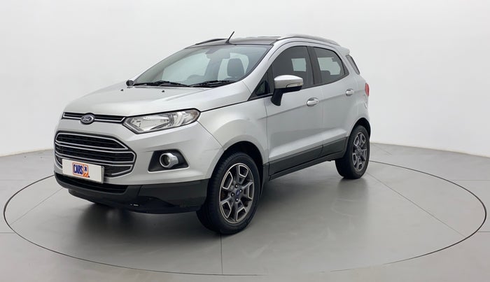 2017 Ford Ecosport TITANIUM+ 1.5L DIESEL, Diesel, Manual, 1,05,290 km, Left Front Diagonal