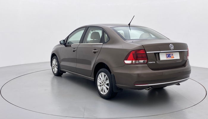 2015 Volkswagen Vento HIGHLINE PETROL, Petrol, Manual, 70,950 km, Left Back Diagonal