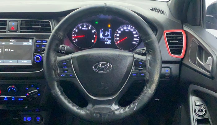 2019 Hyundai Elite i20 SPORTZ PLUS 1.2 DUAL TONE, Petrol, Manual, 24,397 km, Steering Wheel Close Up