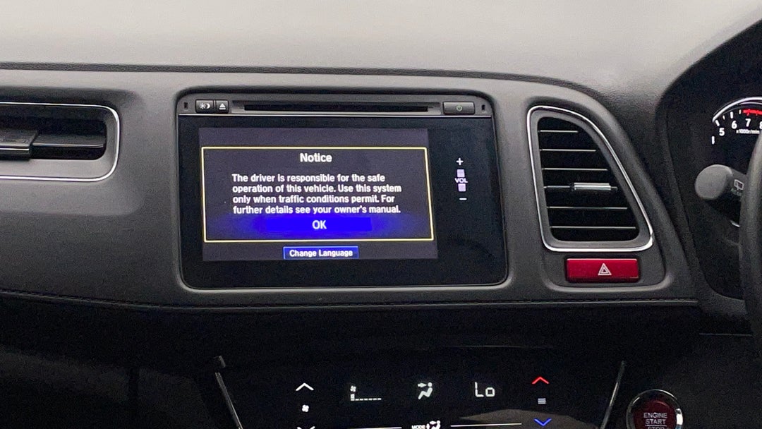 2016 Honda HR-V Vti-s, Automatic, 33171 km, Infotainment System