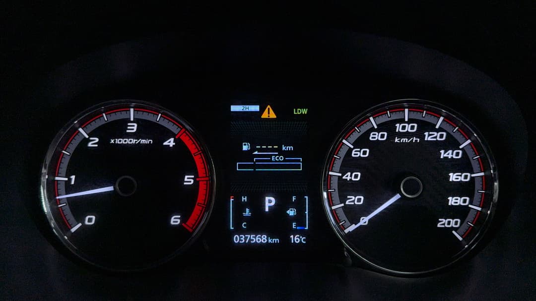 2022 Mitsubishi Triton Glx-r (4x4), Automatic, 37568 km, Odometer View