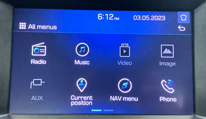 2017 Hyundai New Elantra 2.0 SX(O) AT PETROL, Petrol, Automatic, 61,739 km, Touchscreen Infotainment System