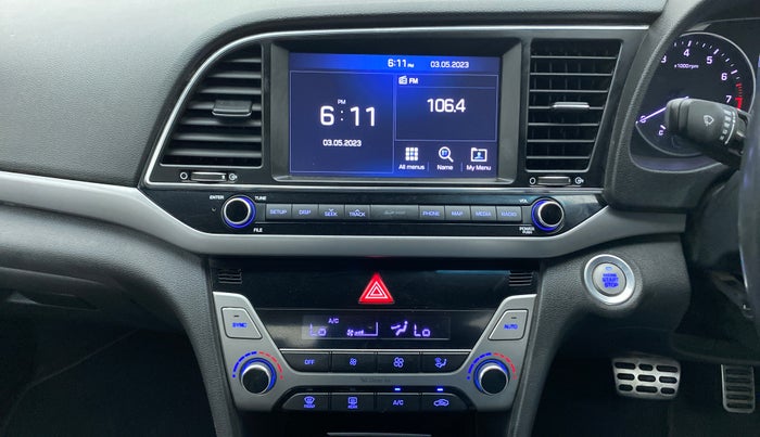 2017 Hyundai New Elantra 2.0 SX(O) AT PETROL, Petrol, Automatic, 61,739 km, Air Conditioner
