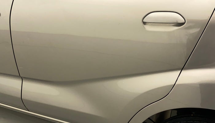 2018 Datsun Redi Go S 1.0 AMT, Petrol, Automatic, 5,063 km, Rear left door - Slightly dented
