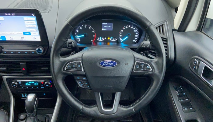 2018 Ford Ecosport 1.5 TITANIUM PLUS TI VCT AT, Petrol, Automatic, 20,741 km, Steering Wheel Close Up