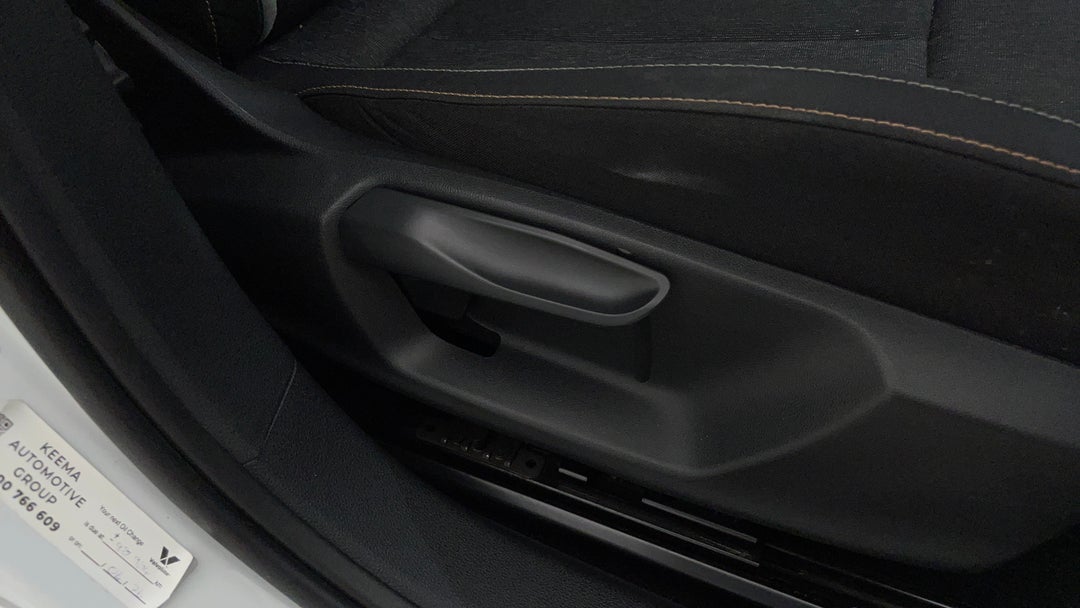 Drivers Side Adjustment Panel