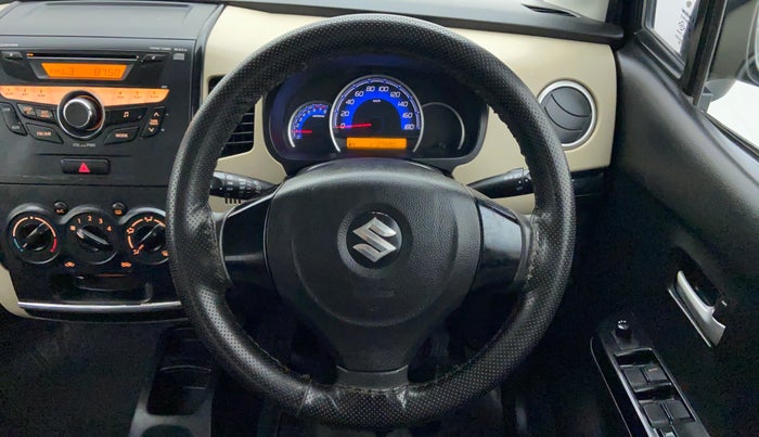2017 Maruti Wagon R 1.0 VXI PLUS, Petrol, Manual, 27,844 km, Steering Wheel Close Up