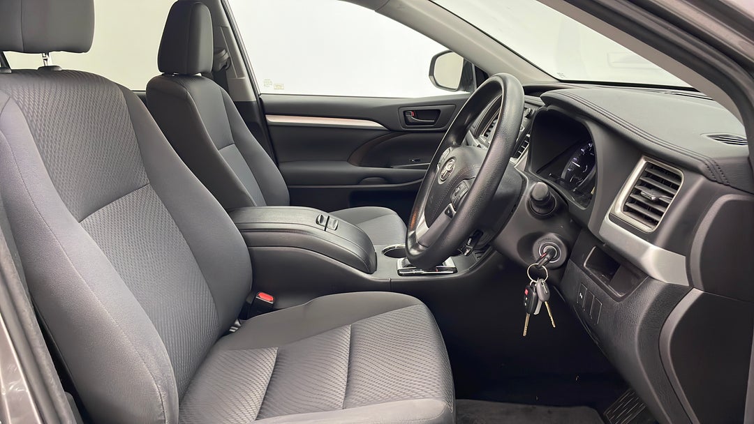 Right Side Front Door Cabin View