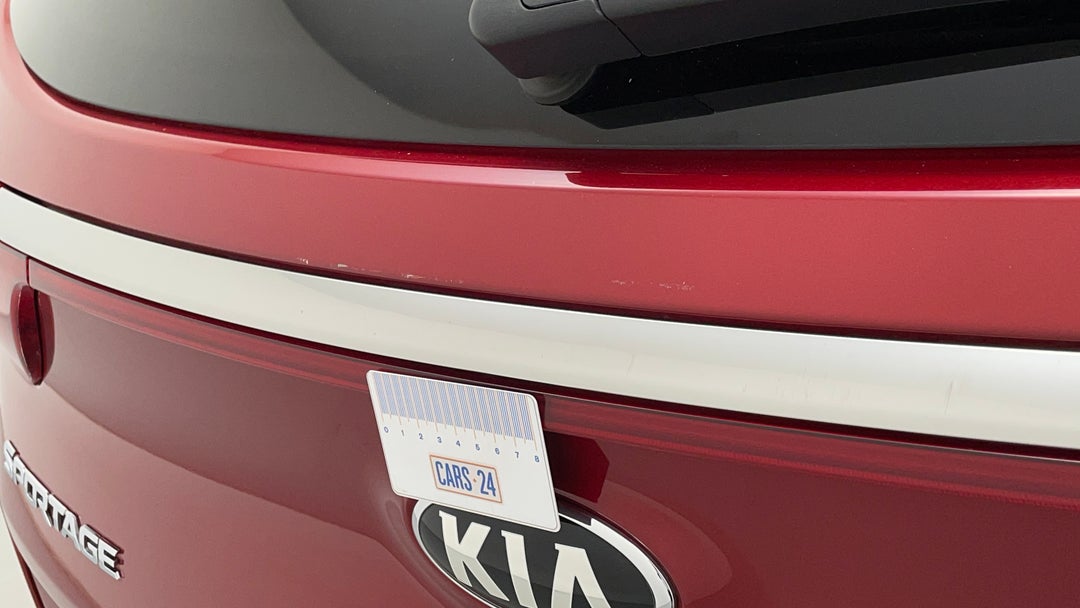 2017 Kia Sportage Gt-line (awd), Automatic, 66944 km, Boot / Tailgate Tailgate Scuff