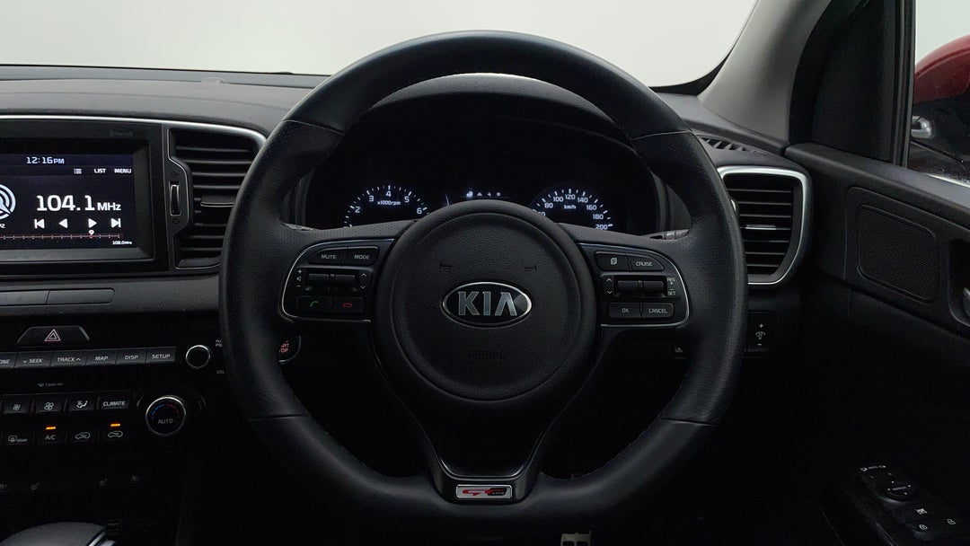 2017 Kia Sportage Gt-line (awd), Automatic, 66944 km, Steering Wheel Close-up