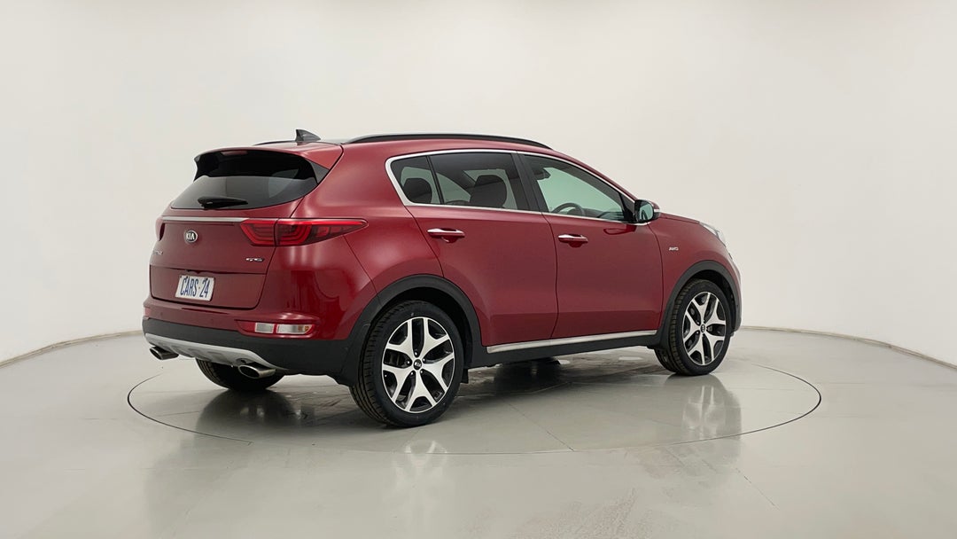 2017 Kia Sportage Gt-line (awd), Automatic, 66944 km, Right Back Diagonal (45- Degree) View