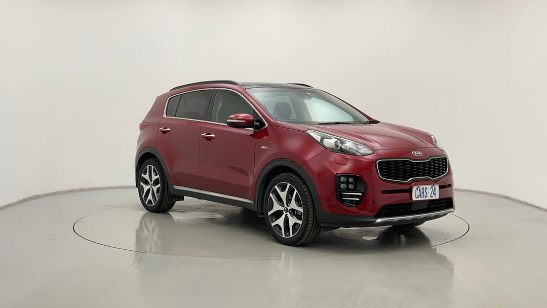 2017 Kia Sportage Gt-line (awd), Automatic, 66944 km, Right Front Diagonal (45- Degree) View