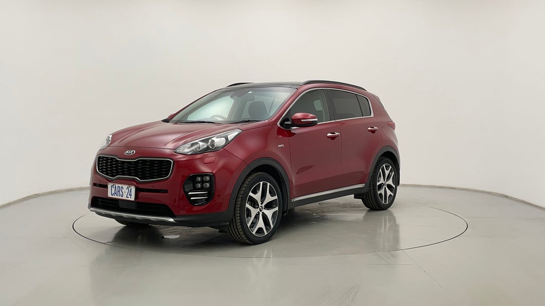 2017 Kia Sportage Gt-line (awd), Automatic, 66944 km, Left Front Diagonal (45- Degree) View