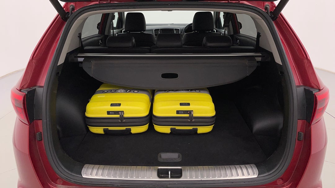 2017 Kia Sportage Gt-line (awd), Automatic, 66944 km, Boot Inside View with Luggage