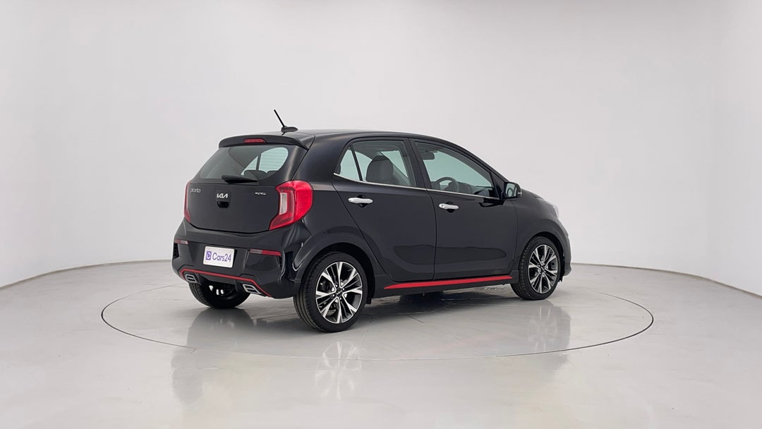2023 Kia Picanto Gt-line (pe), Automatic, 40380 km, Right Back Diagonal (45- Degree) View