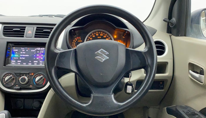 2015 Maruti Celerio VXI AMT, Petrol, Automatic, 1,16,265 km, Steering Wheel Close Up
