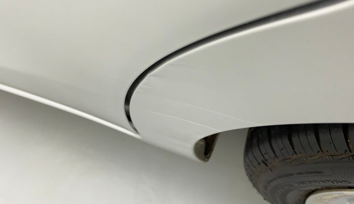 2015 Maruti Celerio VXI AMT, Petrol, Automatic, 1,16,265 km, Left quarter panel - Slightly dented