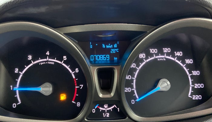 2016 Ford Ecosport 1.5 TITANIUM TI VCT, Petrol, Manual, 70,883 km, Odometer Image