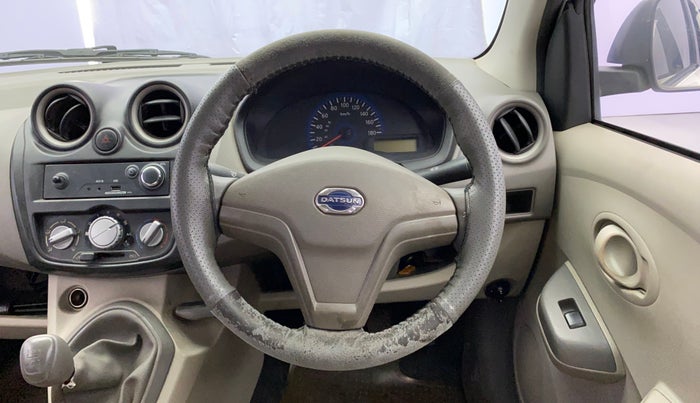 2014 Datsun Go T, Petrol, Manual, 61,184 km, Steering Wheel Close Up