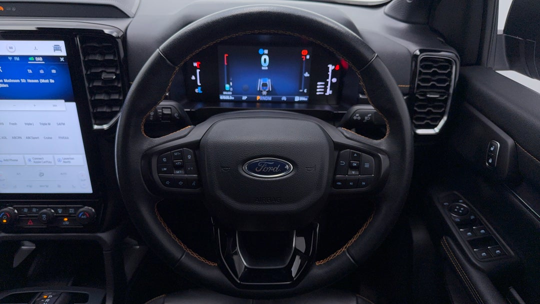 2022 Ford Ranger Wildtrak 3.0 (4x4), Automatic, 67635 km, Steering Wheel Close-up