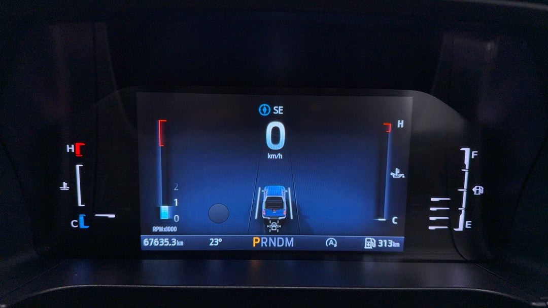 2022 Ford Ranger Wildtrak 3.0 (4x4), Automatic, 67635 km, Odometer View