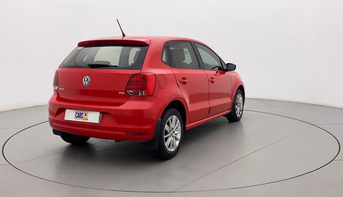 2016 Volkswagen Polo HIGHLINE1.5L, Diesel, Manual, 86,963 km, Right Back Diagonal