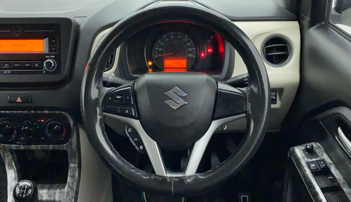 2019 Maruti New Wagon-R VXI 1.2, Petrol, Manual, 50,007 km, Steering Wheel Close Up