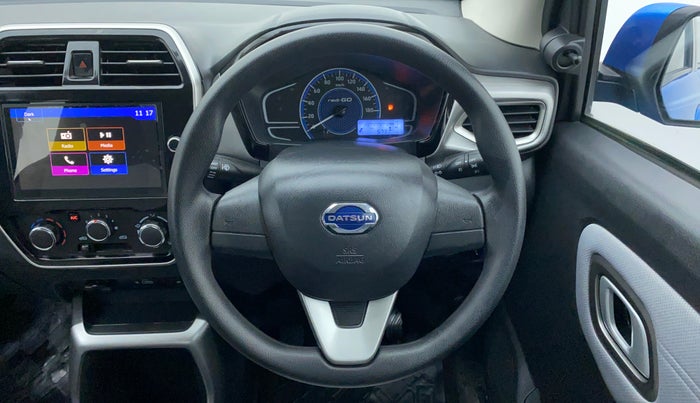 2021 Datsun Redi Go T (O), Petrol, Manual, 641 km, Steering Wheel Close Up