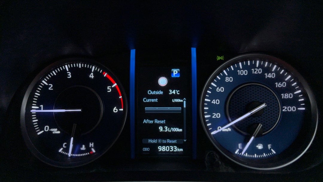 2022 Toyota Fortuner Gx, Automatic, 98033 km, Odometer View