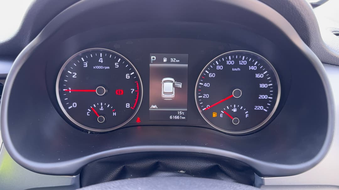 2022 Kia Stonic S, Automatic, 61661 km, Odometer View