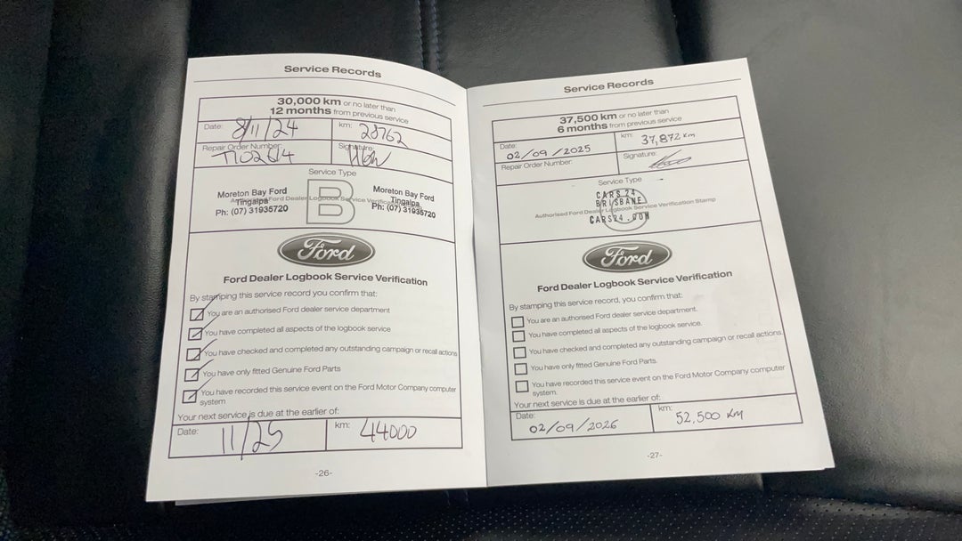 2022 Ford Everest Sport (rwd), Automatic, 37872 km, Service History