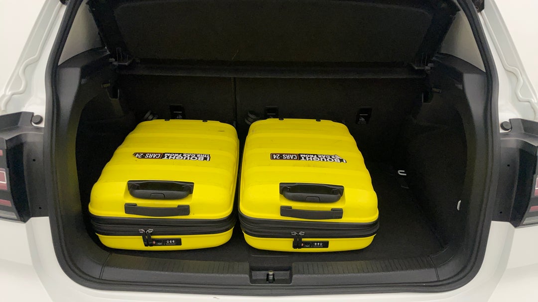 Boot Inside View with Luggage