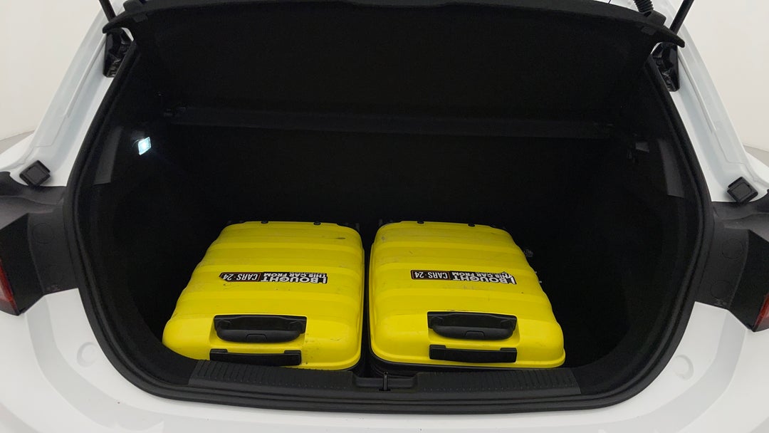 Boot Inside View with Luggage