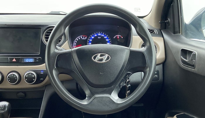 2014 Hyundai Xcent BASE 1.2, Petrol, Manual, 1,03,061 km, Steering Wheel Close Up