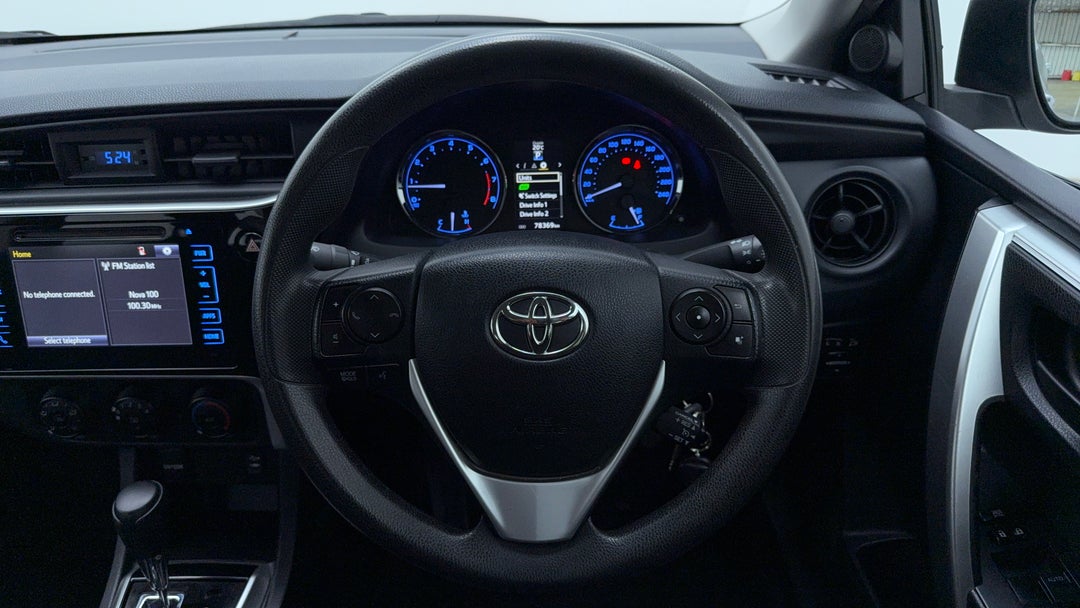Steering Wheel Close-up
