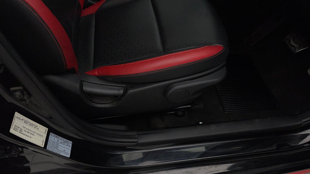 Drivers Side Adjustment Panel