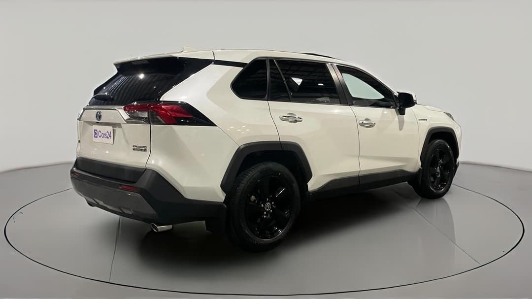 2019 Toyota RAV4 Cruiser (AWD) Hybrid, Automatic, 39377 km, Right Back Diagonal (45- Degree) View