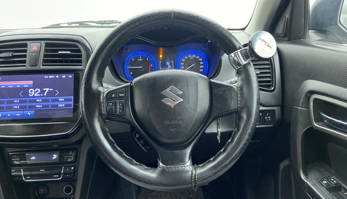 2019 Maruti Vitara Brezza ZDI AMT, Diesel, Automatic, 40,155 km, Steering Wheel Close Up
