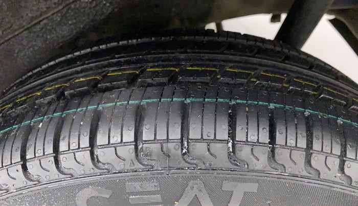 2017 Maruti Wagon R 1.0 VXI AMT, Petrol, Automatic, 51,539 km, Left Rear Tyre Tread