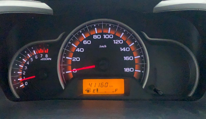 2017 Maruti Alto K10 VXI P, Petrol, Manual, 41,118 km, Odometer Image