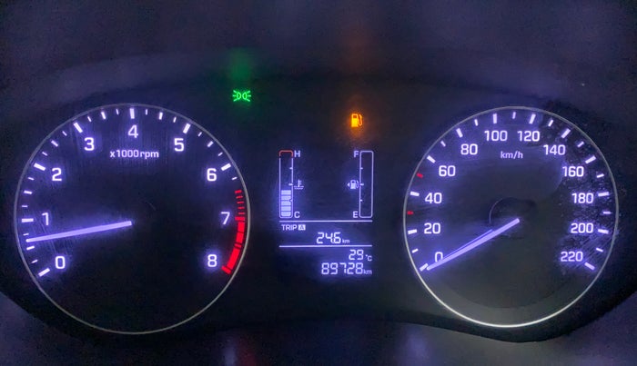 2016 Hyundai Elite i20 SPORTZ 1.2, Petrol, Manual, 89,728 km, Odometer Image
