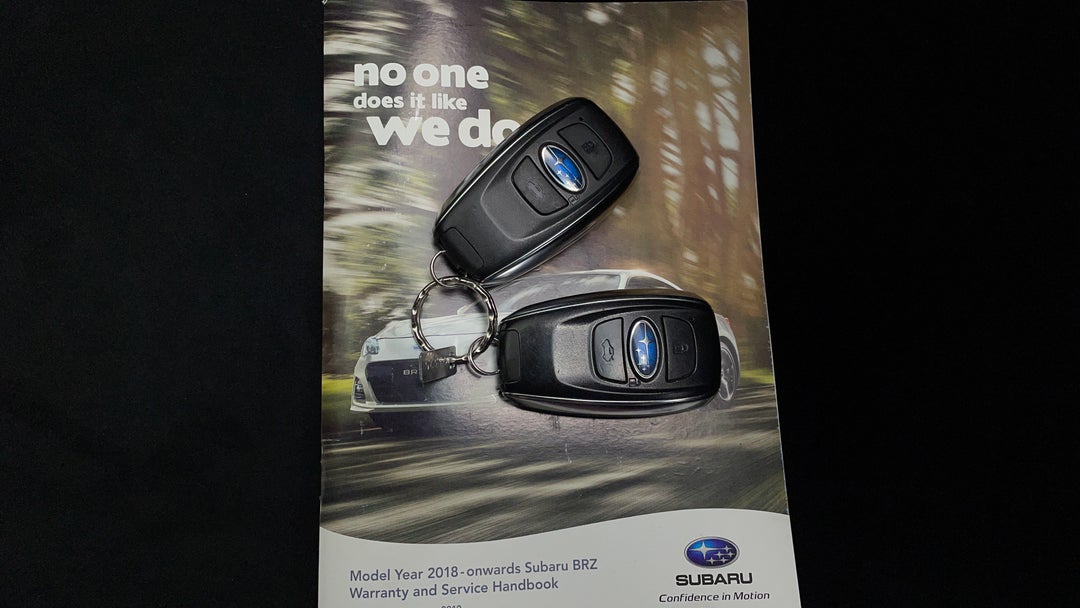 2020 Subaru Brz Ts, Manual, 19707 km, Key Close-up