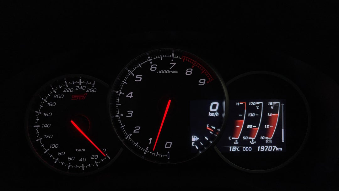 2020 Subaru Brz Ts, Manual, 19707 km, Odometer View
