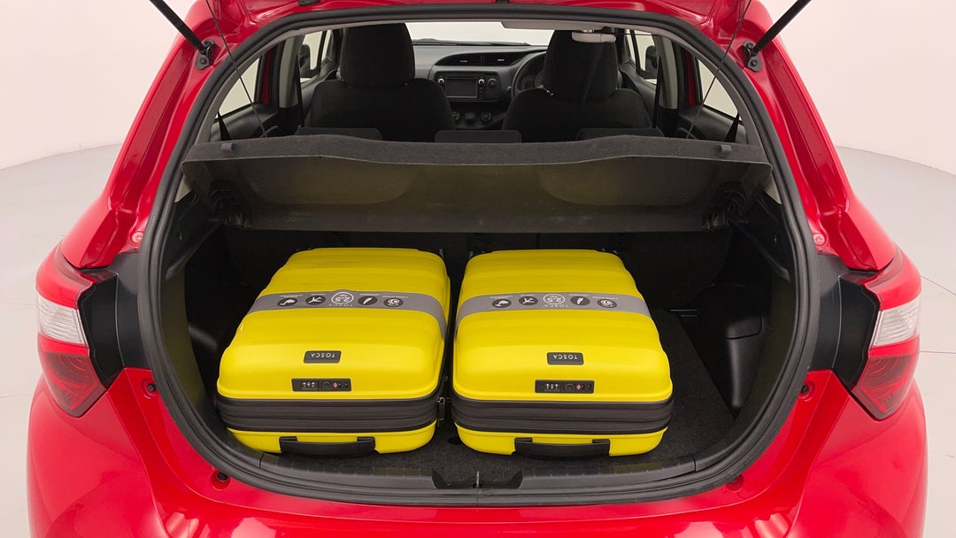 Boot Inside View with Luggage