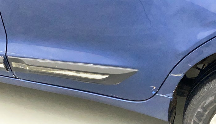 2018 Maruti Baleno DELTA CVT PETROL 1.2, Petrol, Automatic, 94,416 km, Rear left door - Slightly dented